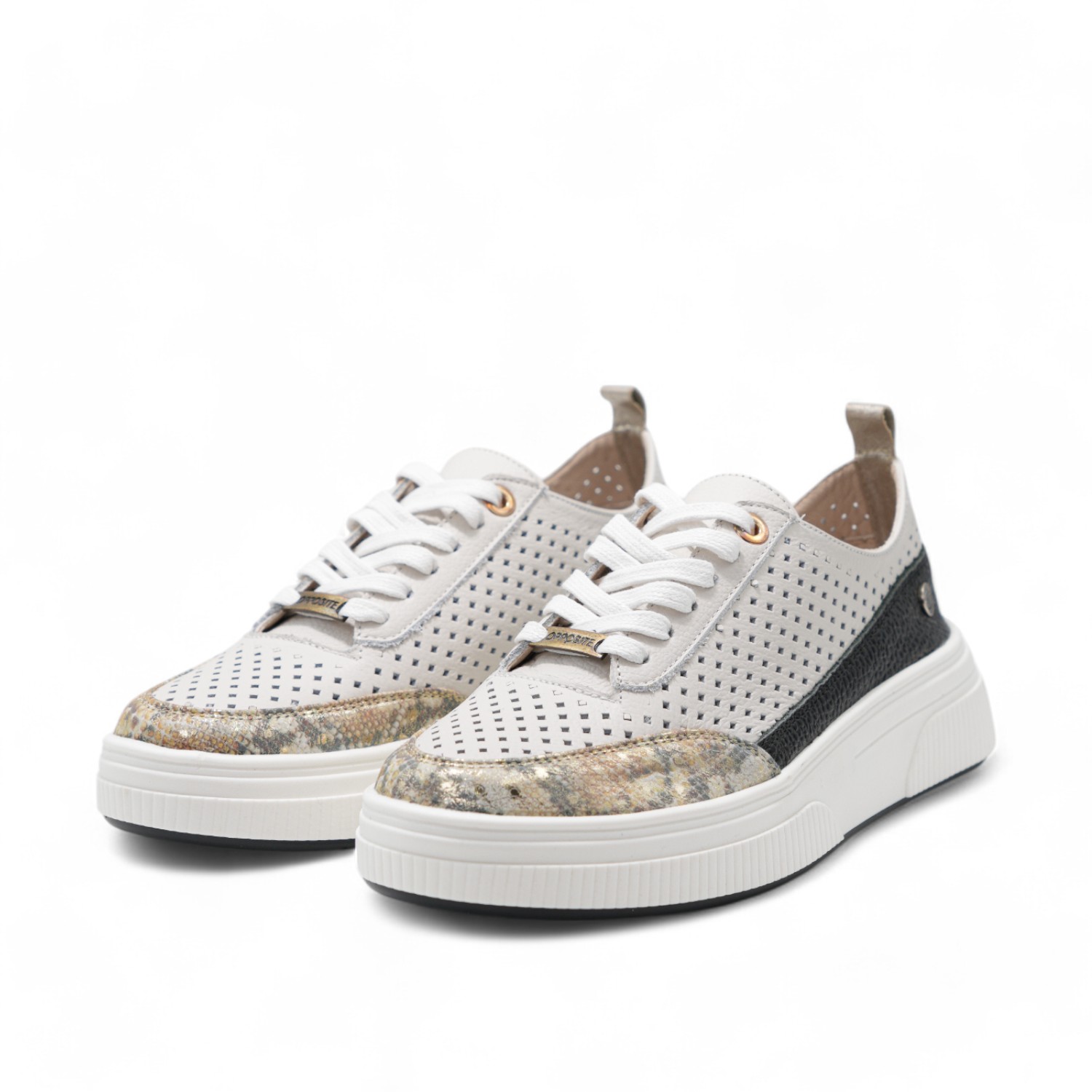 Tenis Etel Blanco Opposite - Imagen 3