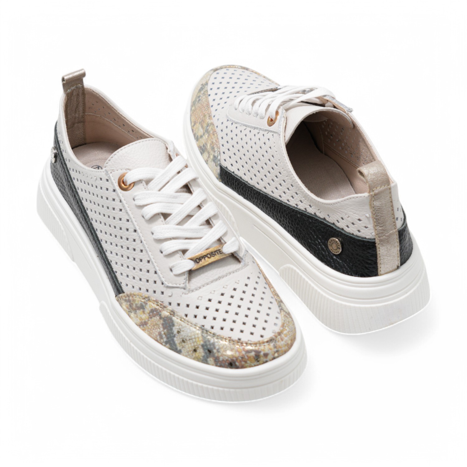 Tenis Etel Blanco Opposite - Imagen 4