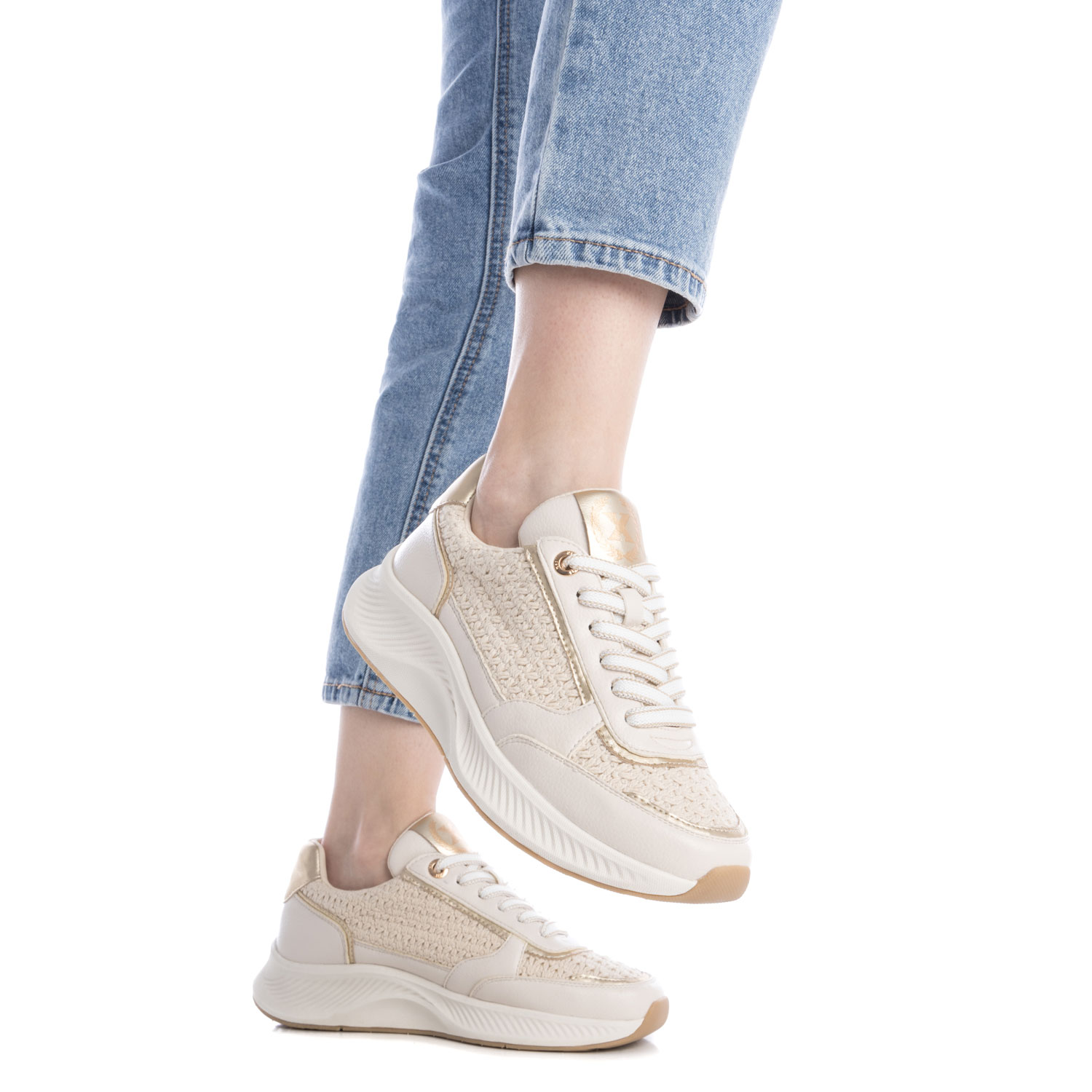 Tenis Meg Beige Xti - Imagen 2